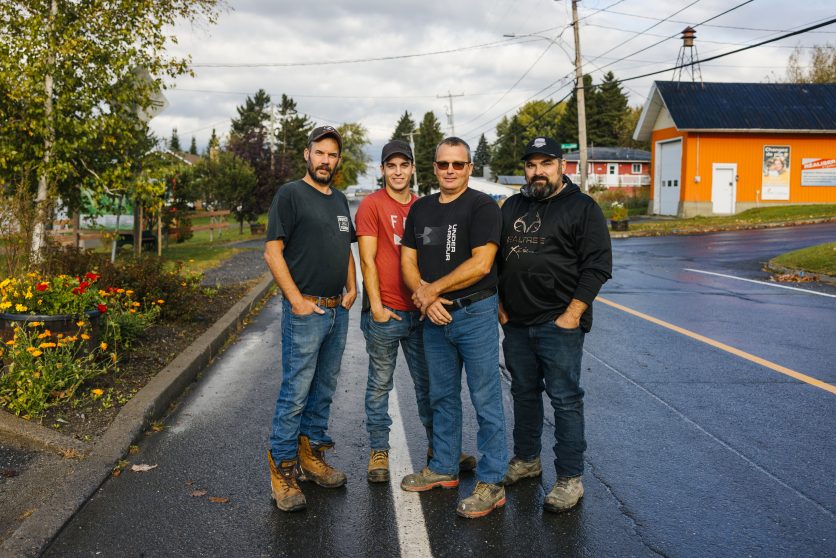 Employés municipaux de Saint-Isidore-de-Clifton, MRC du Haut-Saint-François, Estrie.