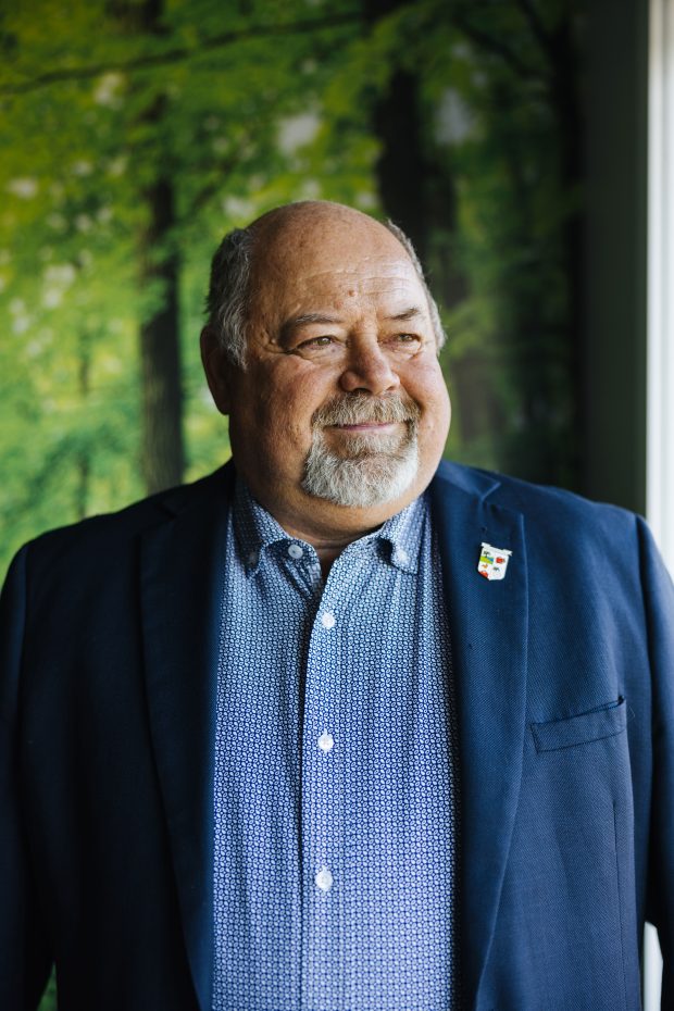 André Perron, maire de Saint-Isidore-de-Clifton, MRC du Haut-Saint-François, Estrie.