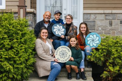 Famille de Saint-Isidore-de-Clifton, MRC du Haut-Saint-François, Estrie.